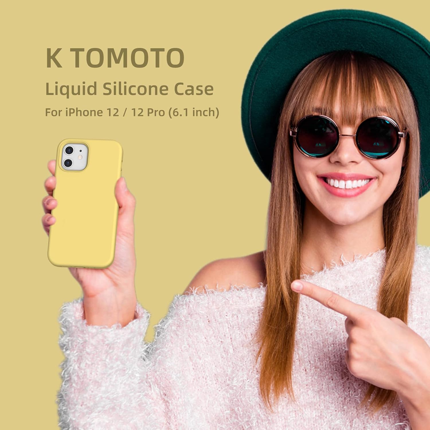 Thumbnail 6 de K TOMOTO Liquid Silicone Case for iPhone 12/12 Pro