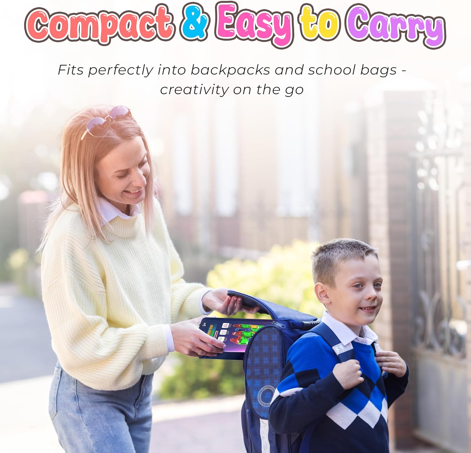 Thumbnail 1 de Desire Deluxe Micro Blocchi Magnetici STEM da viaggio per bambini (3+), 28 pezzi multicolore