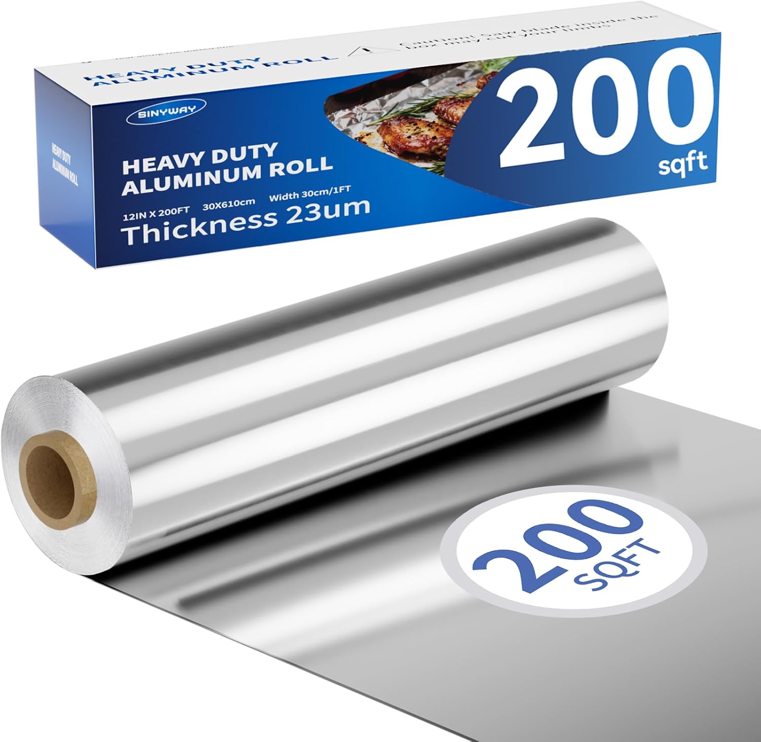 Detalle de Aluminum Foil Roll 23 Micron