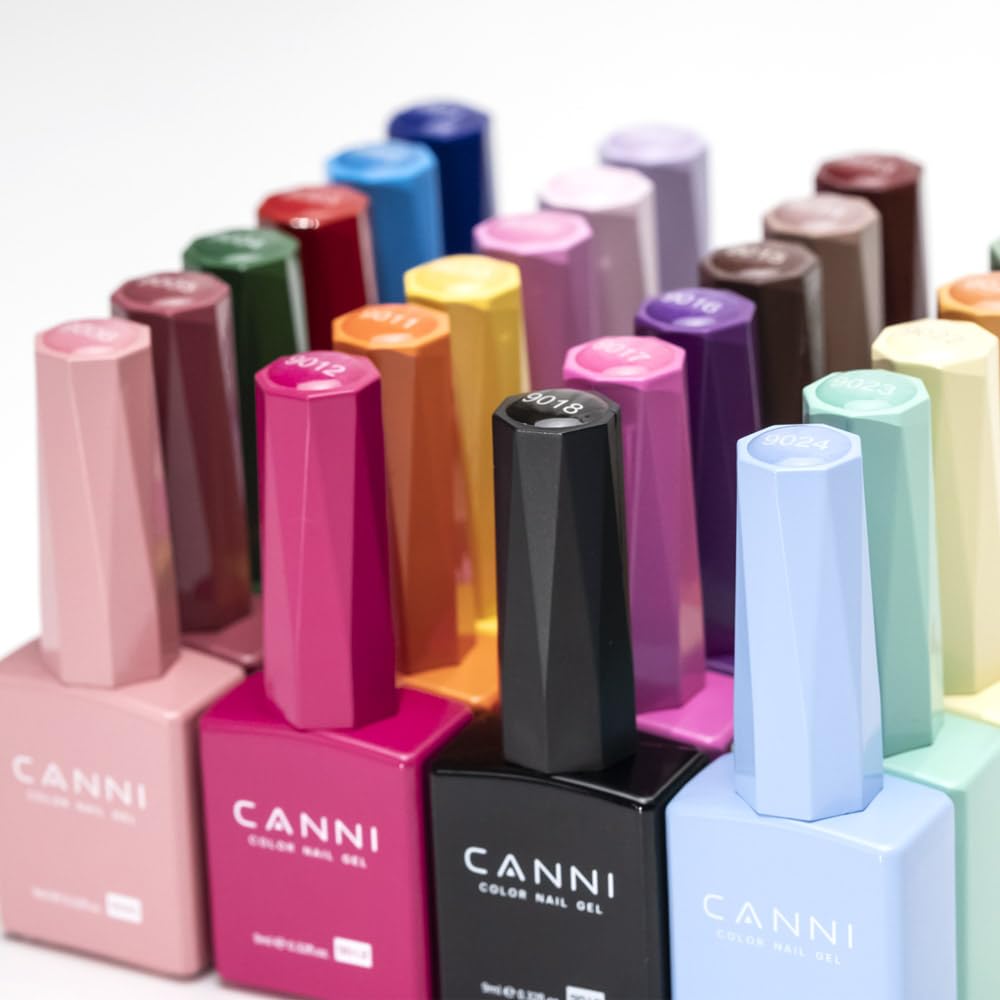 Thumbnail 5 de CANNI Hema-Free Black & White Gel Nail Polish Set (2-Piece) — LED Soak-Off Gel Kit for DIY Manicures