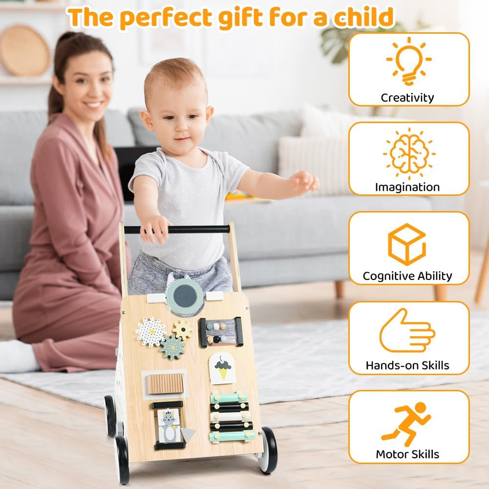 Thumbnail 6 de Aolso Girello in legno 2 in 1 per neonati