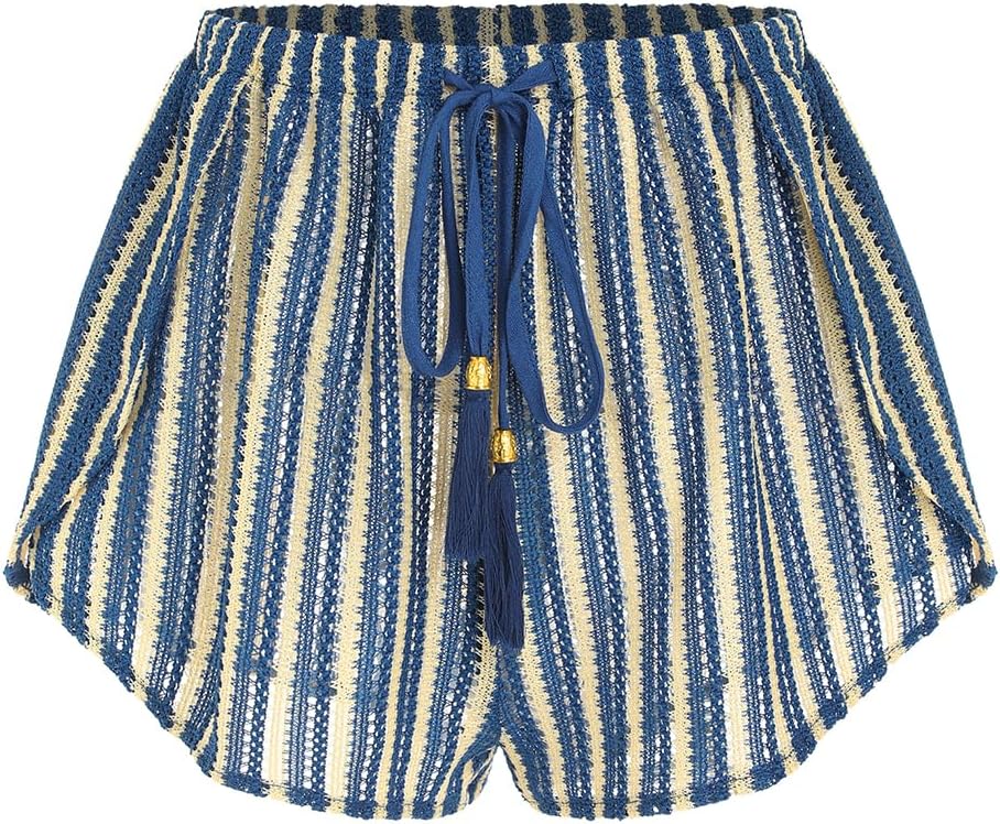 Thumbnail 6 de ZAFUL Crochet Cover Up Shorts for Women – Boho High-Waisted Beachwear 2026