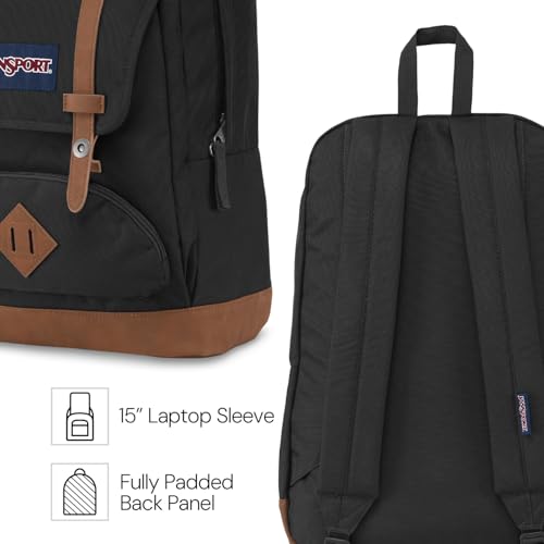 Detalle de JANSPORT Cortlandt mochila 15 pulgadas Rojo Russet Red