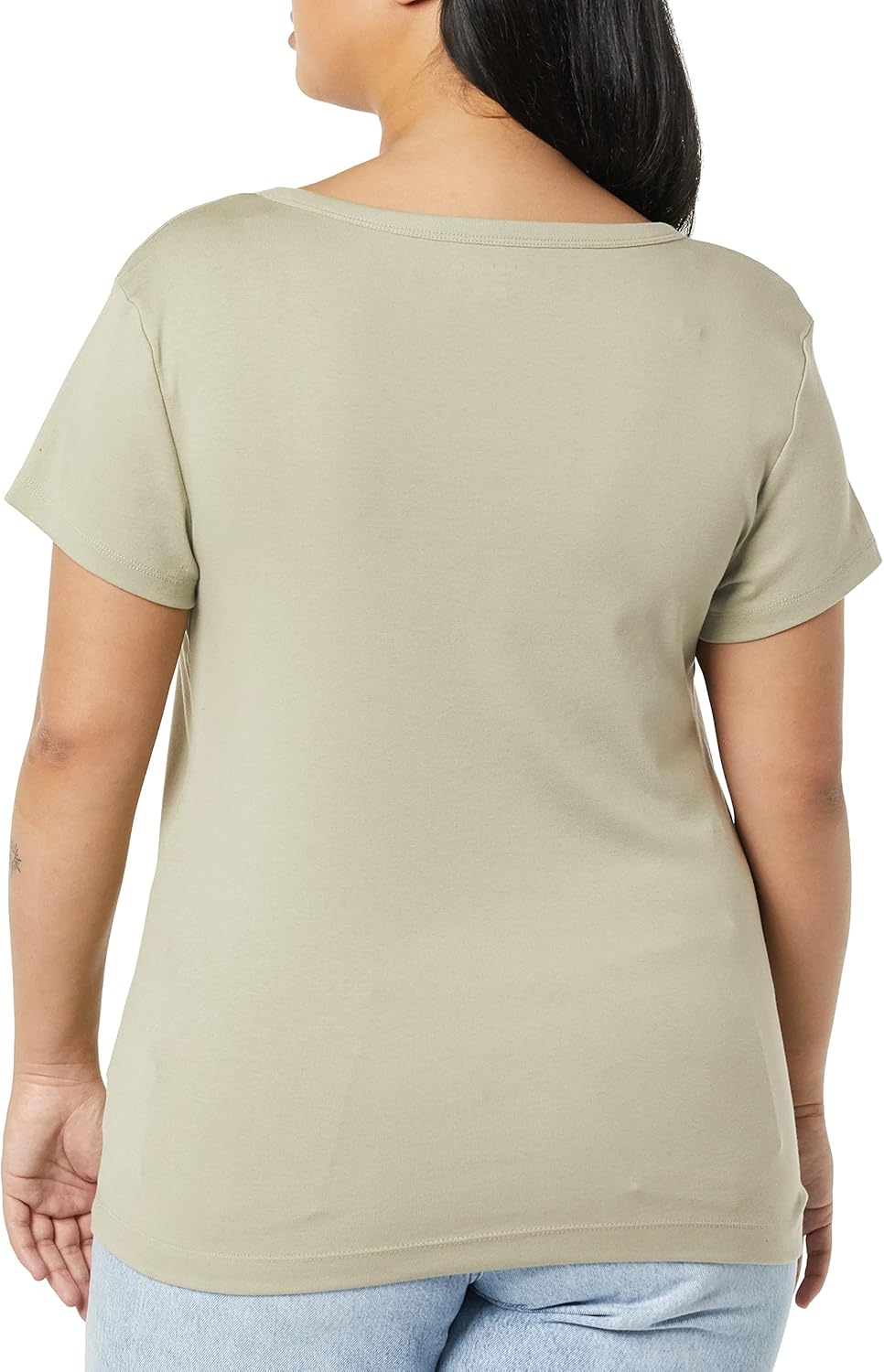Thumbnail 3 de Amazon Essentials Women's Slim-Fit Cap-Sleeve Scoop Neck T‑Shirt