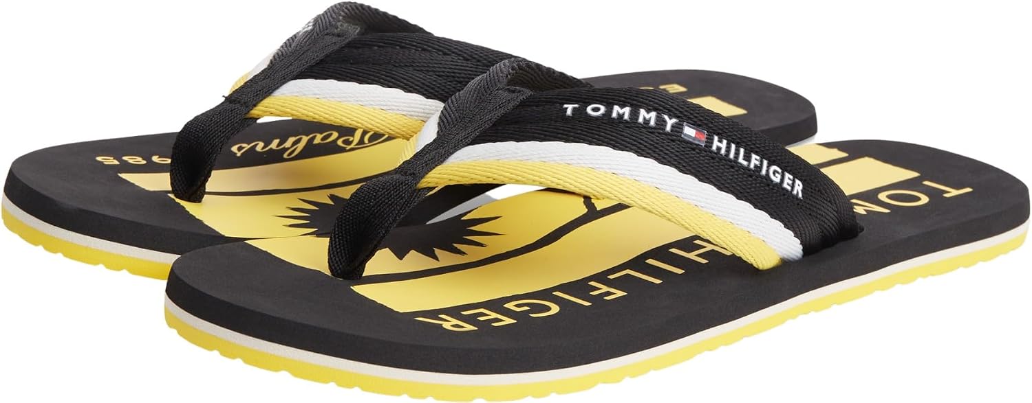 Thumbnail 2 de Tommy Hilfiger Men's Patch Print Hifiger Beach Sandal Fm0fm05903