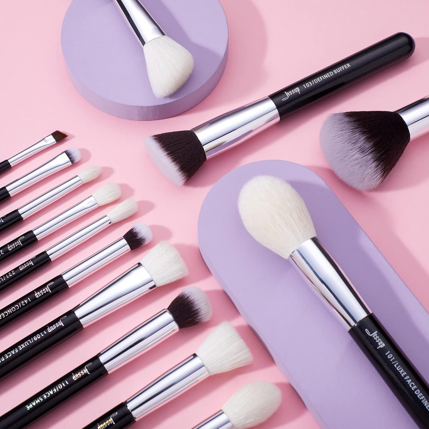 Thumbnail 6 de Jessup T175 25 pièces pinceaux maquillage professionnel 🎨