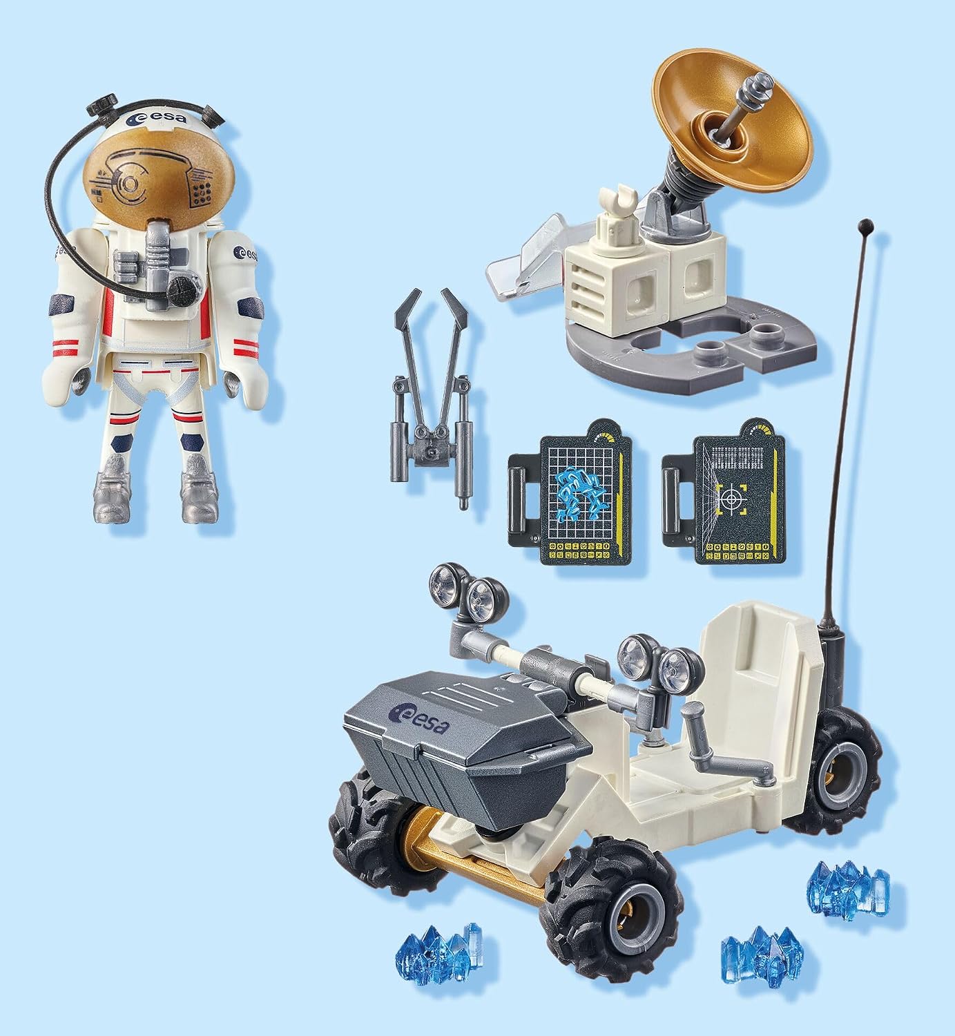 Thumbnail 1 de Playmobil Action Heroes ESA Mission Spatiale 71734 — Aventure lunaire pour les enfants dès 4 ans