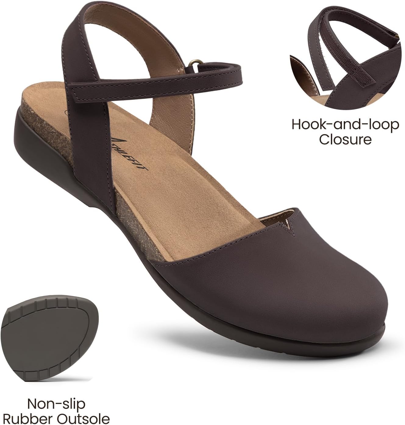 Thumbnail 4 de Athlefit Women's Closed Toe Sandals