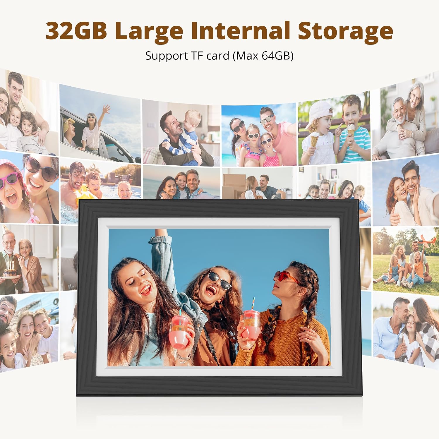 Thumbnail 6 de Dragon Touch 10 inch WiFi Digital Photo Frame