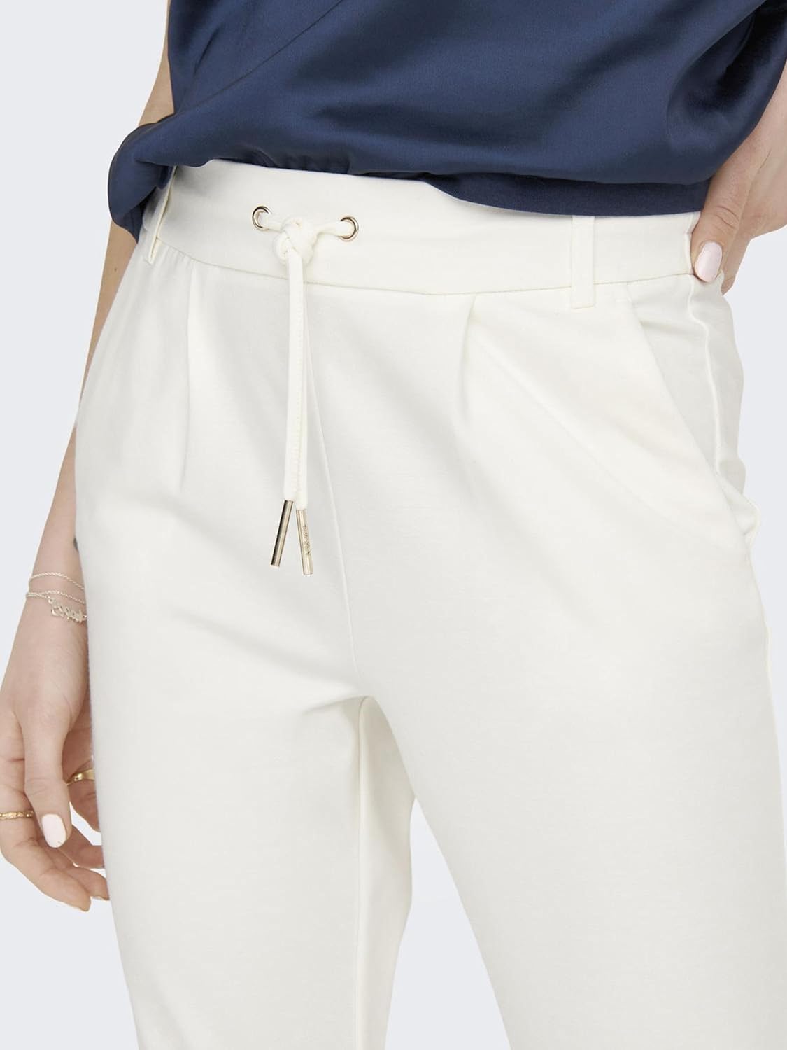 Thumbnail 6 de ONLY Damen Chino Hose ONLPARIS Slim Fit – leichtes Design mit Marken-Details