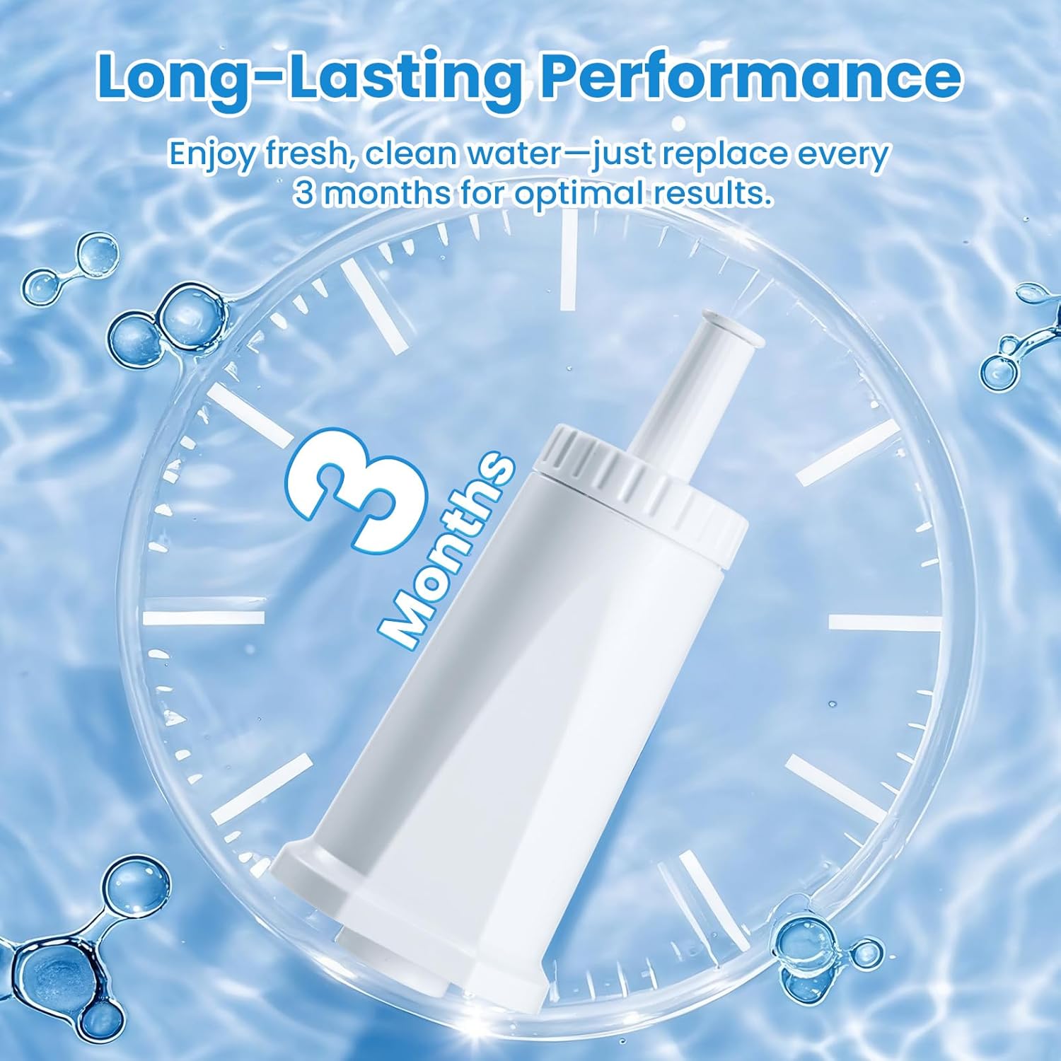 Thumbnail 6 de Mutital 6 Pack Filter Replacement for Sage Fully Automatic Coffee Machines