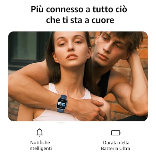 Thumbnail 1 de AcclaFit Smartwatch Uomo Donna 1.85": 140+ modalità, monitoraggio salute e impermeabilità IP68