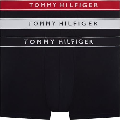 Detalle de Tommy Hilfiger Calzoncillos bóxer Pack de 3 para hombre trunks algodón elástico