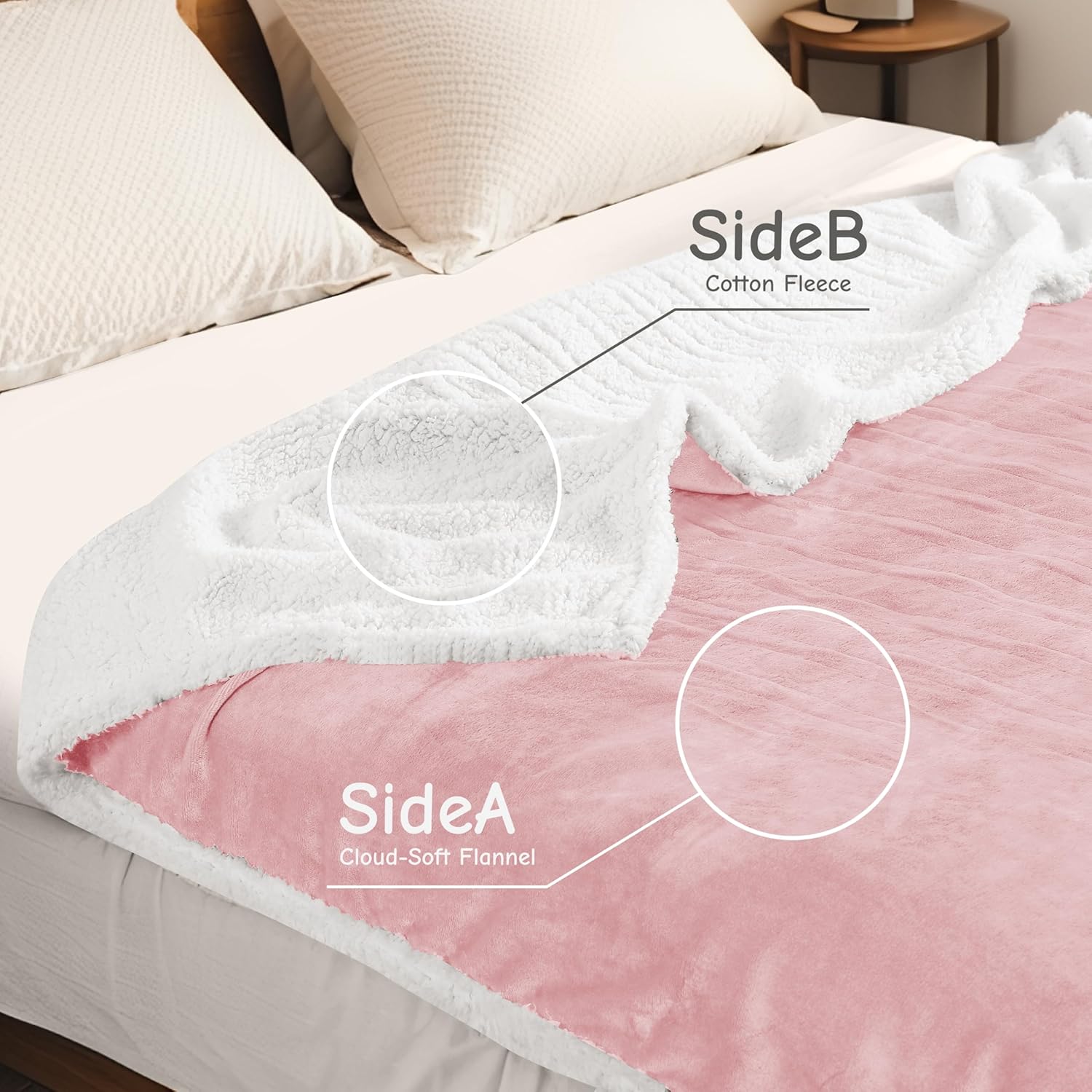 Thumbnail 1 de Electric Heated Blanket Throw 50"×60"
