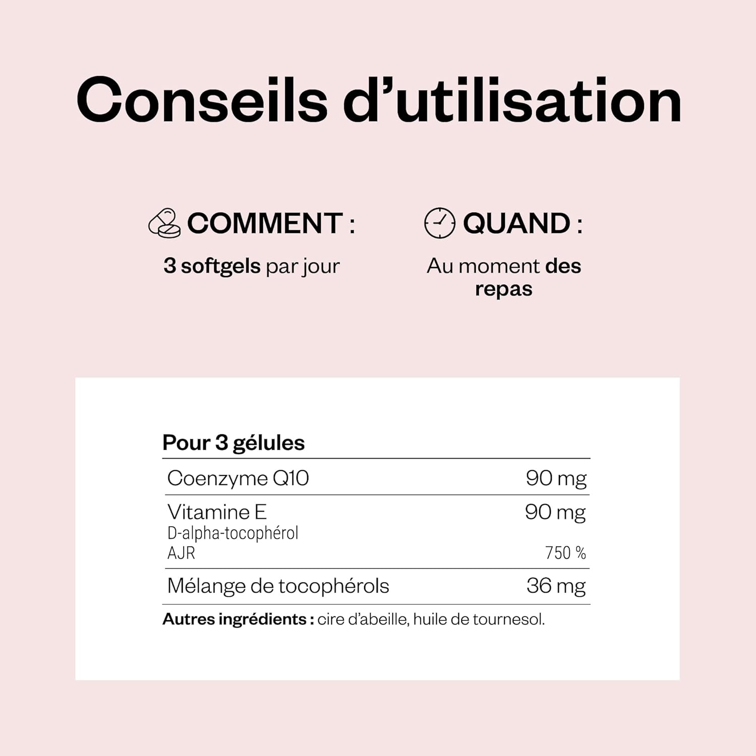 Thumbnail 5 de Co-Enzyme Q10 (CoQ10) SuperSmart – Huileuse avec vitamine E pour le soutien cardiovasculaire