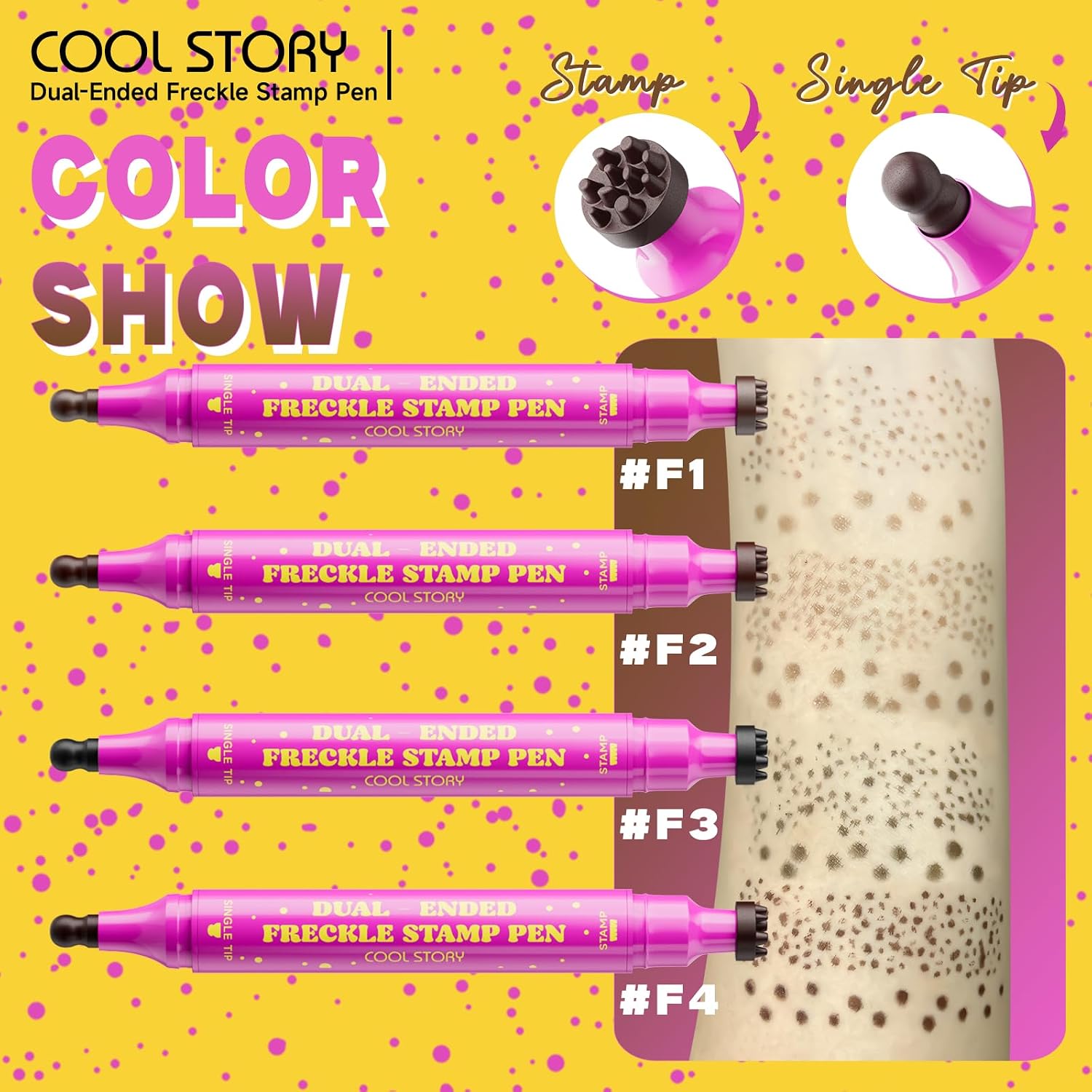Thumbnail 6 de Beauty Glazed 02 Mousy Brown Dual-Ended Freckle Stamp Pen with Precision Tip