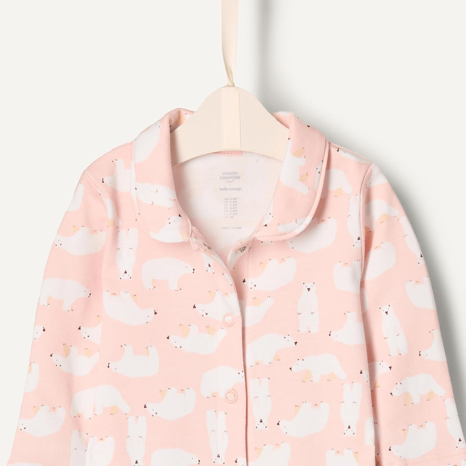 Detalle de Amazon Essentials Tutina Notte Senza Piedi per Bambini e Ragazzi – Collaborazione Sofia Grainge