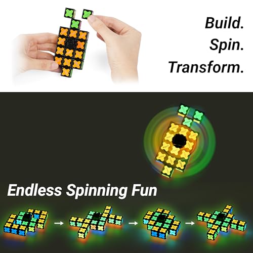 Thumbnail 4 de TOSY Magnet Fidget Spinner Glow 16 bloques