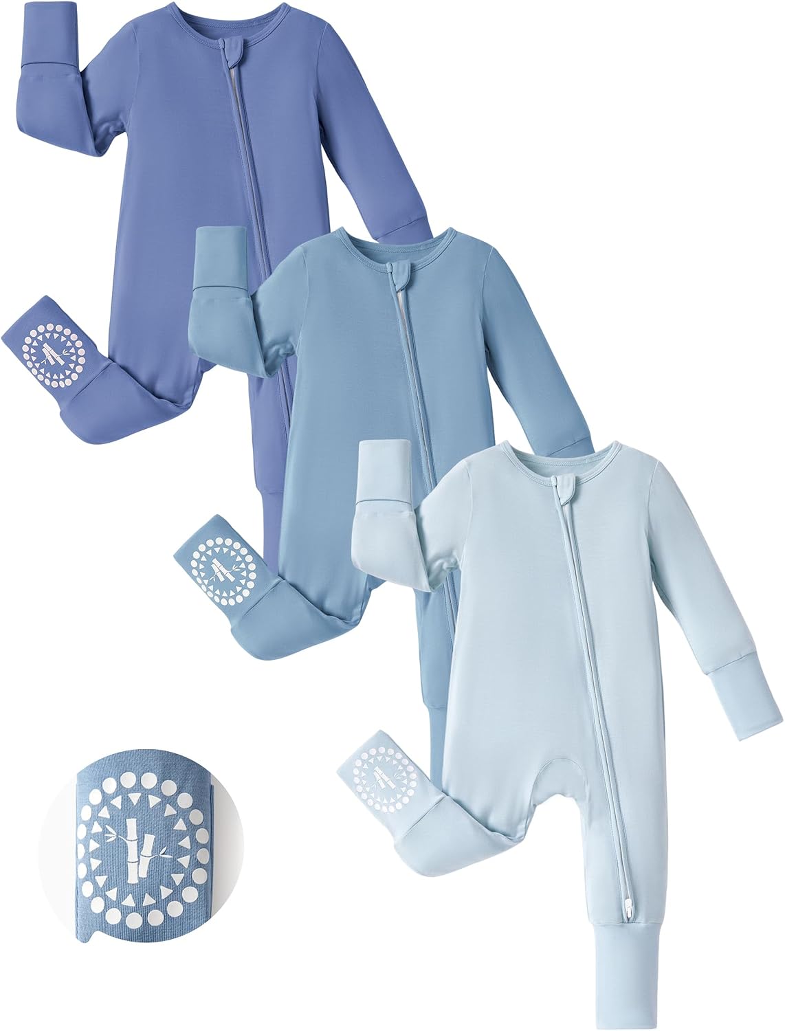 Detalle de PATPAT Baby Footies, Bamboo Viscose