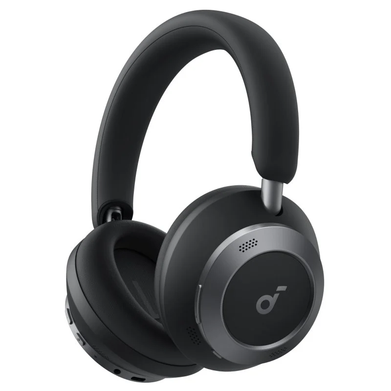 Detalle de Soundcore Space One Pro auriculares con ANC negros