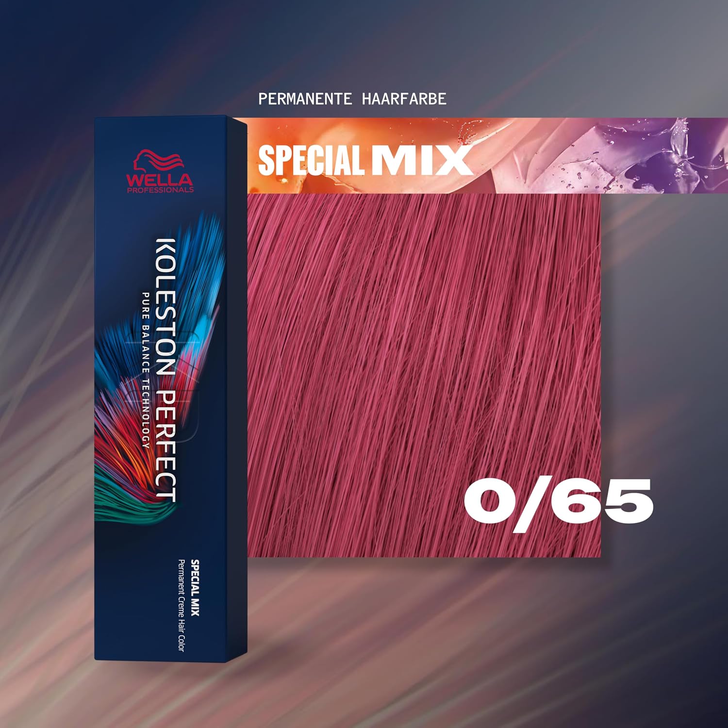 Detalle de Wella Koleston Perfect Me+ 0/65 Permanent Hair Colour, 60ml