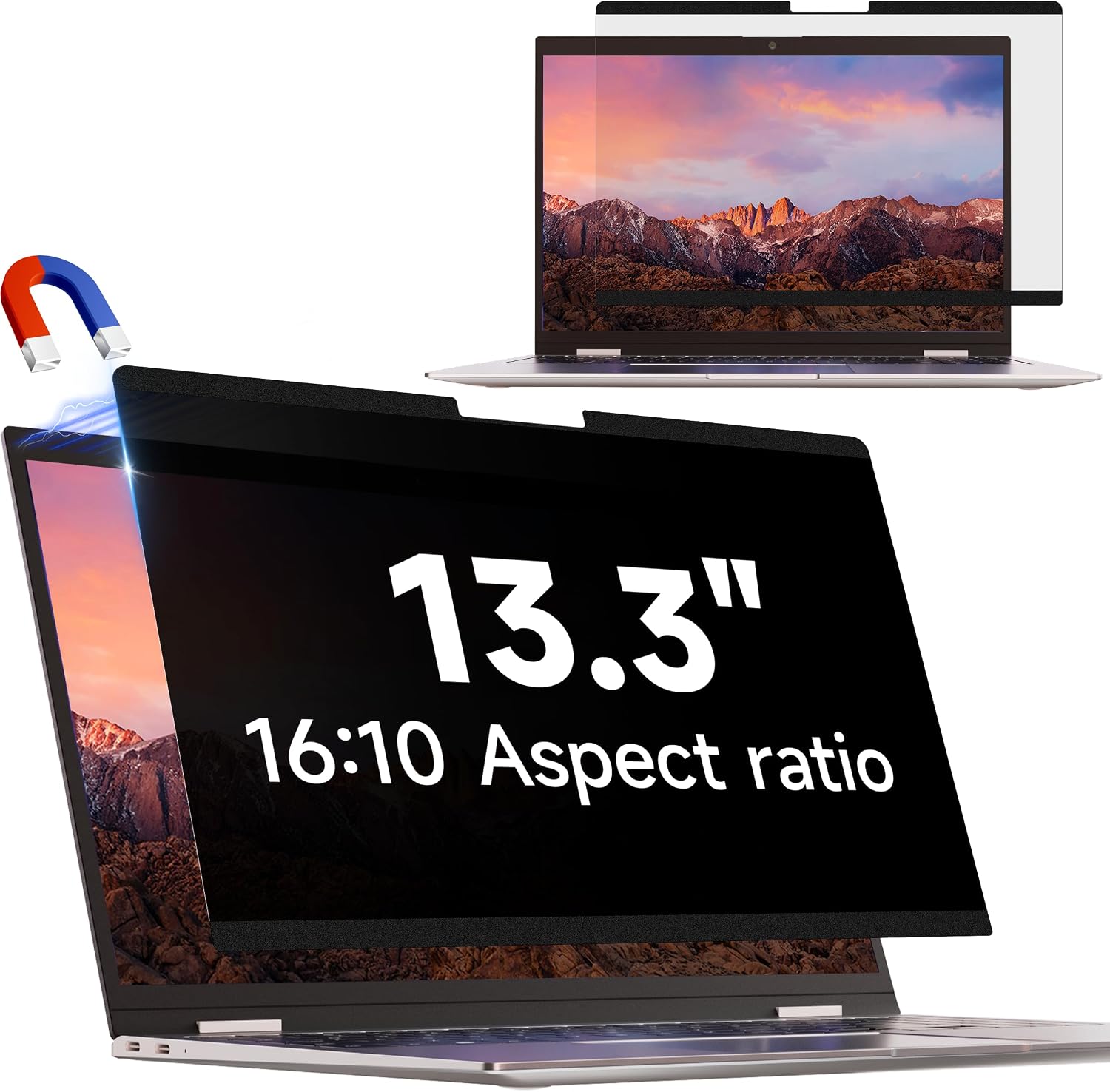 Detalle de IPROKKO 13.3 Inch Magnetic Privacy Screen
