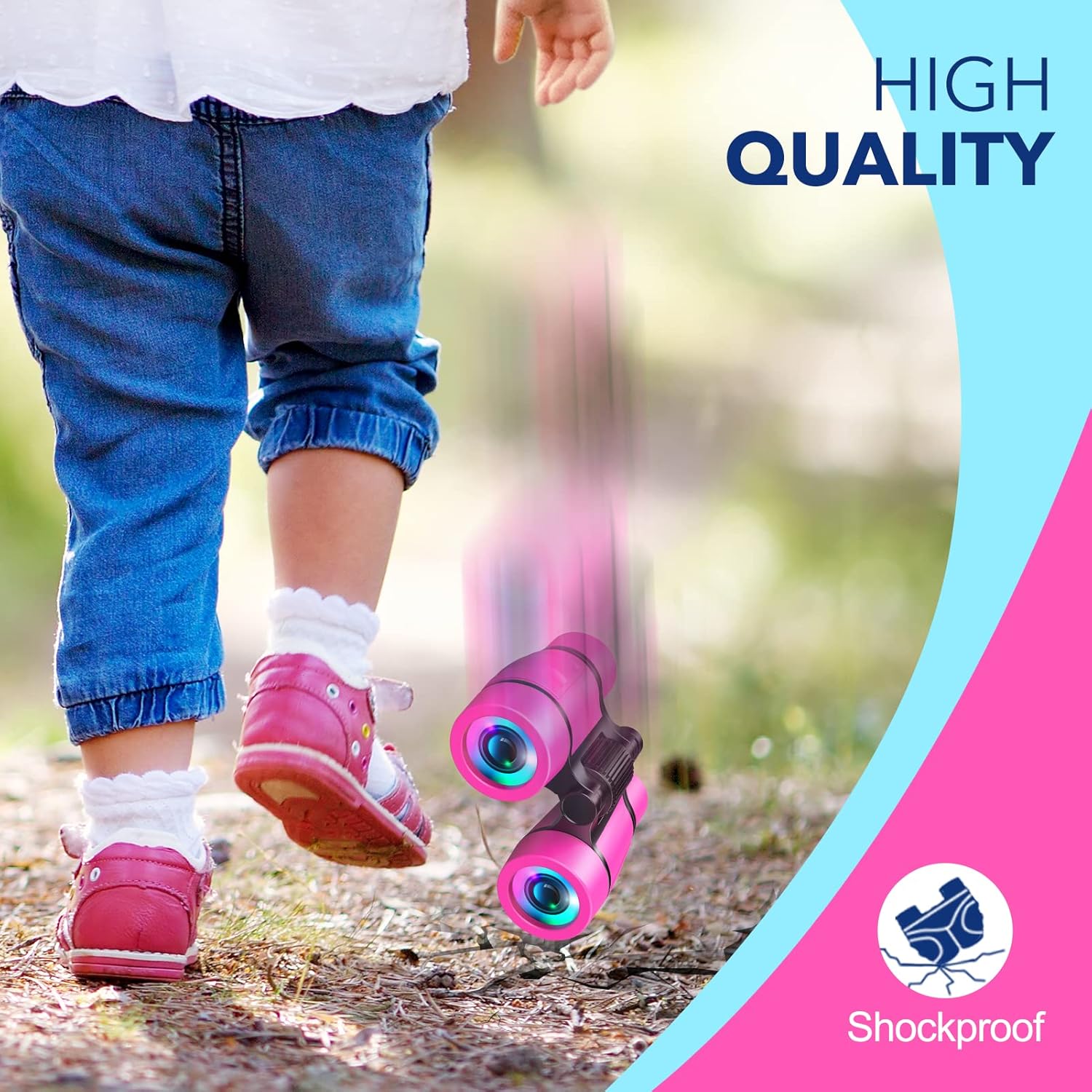 Thumbnail 4 de HappyKidsClub Binoculars 4x for Ages 3-9