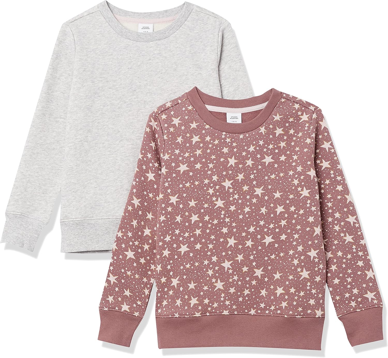 Thumbnail 3 de Amazon Essentials Mädchen Fleece-Pullover-Sweatshirt mit Rundhalsausschnitt