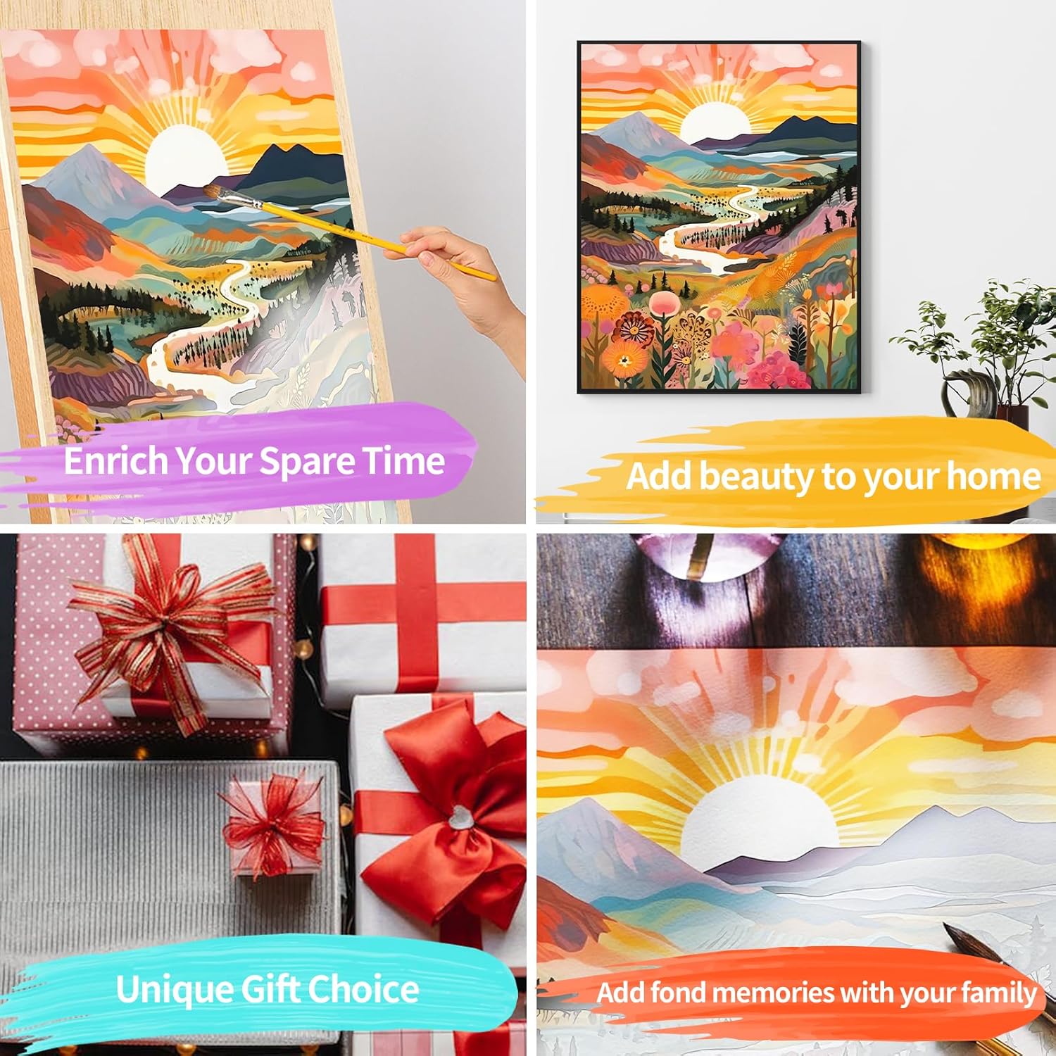 Thumbnail 6 de YALKIN Paint by Numbers 40x50cm kit 🎨
