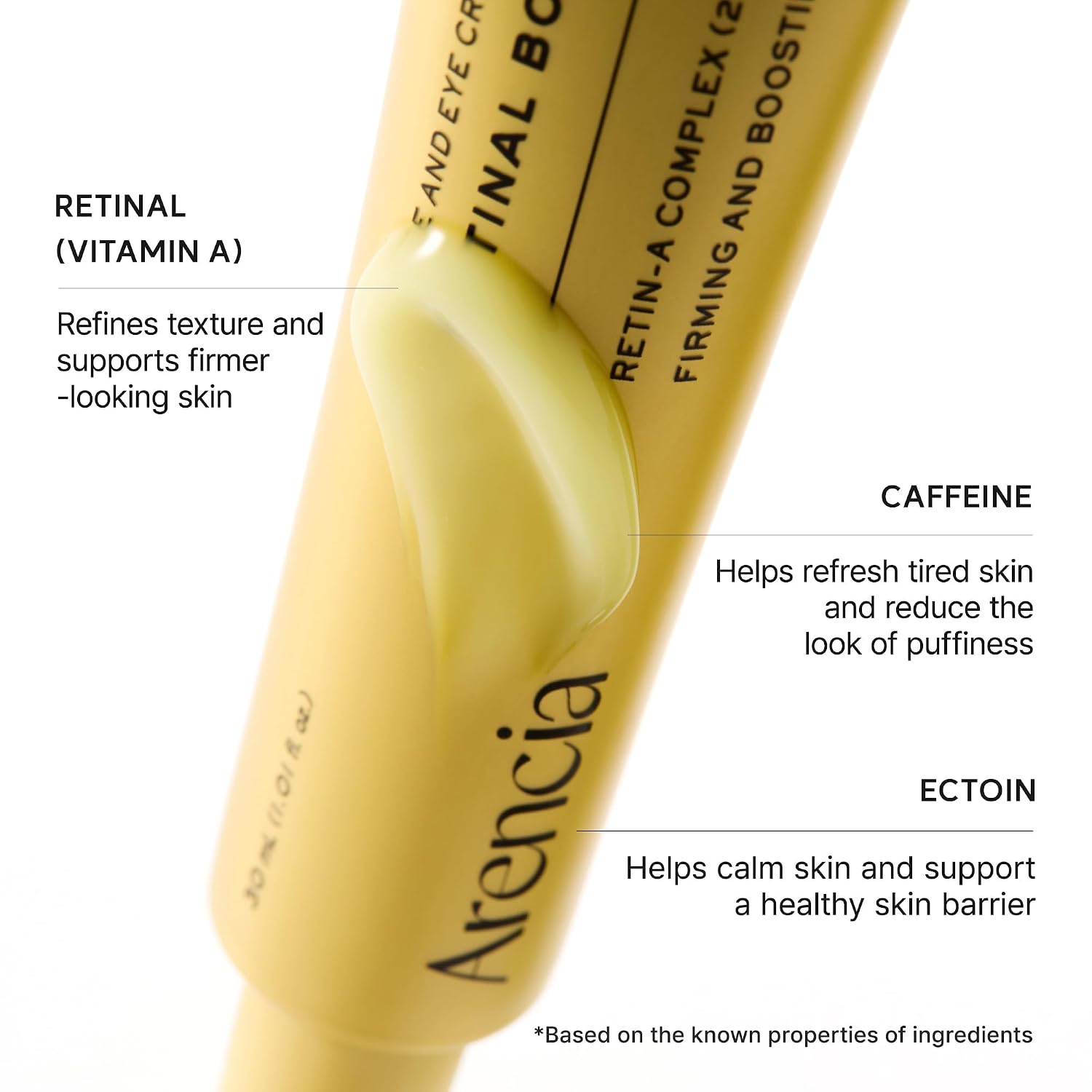 Thumbnail 4 de Arencia Retinal Booster Shot Serum: Firming Night Serum with Caffeine & Ectoin (30ml)