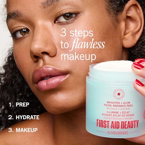 Thumbnail 9 de First Aid Beauty Brighten and Glow Facial Radiance Pads, 28 ct