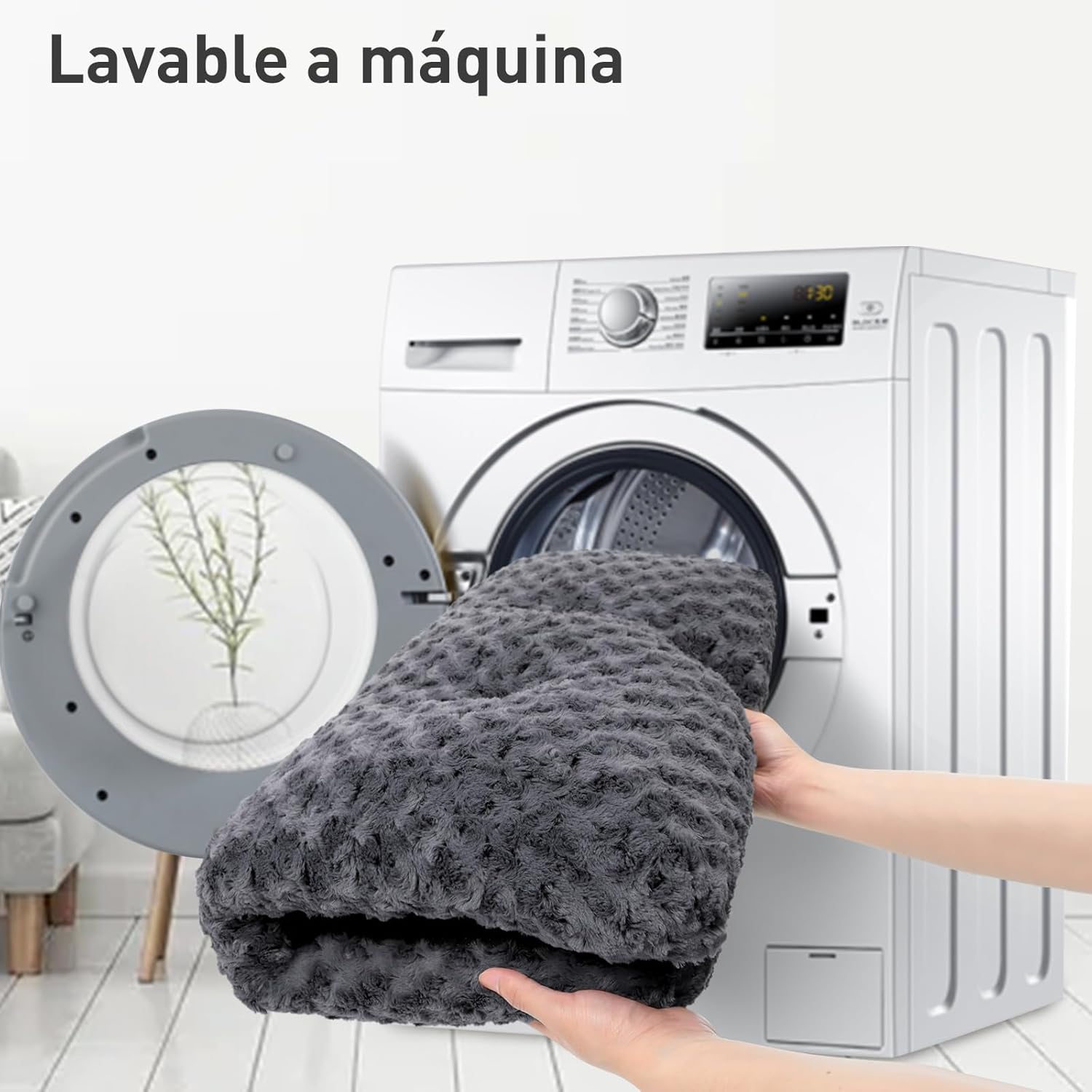 Thumbnail 3 de KSIIA Cama para Perro Grande 105x70cm