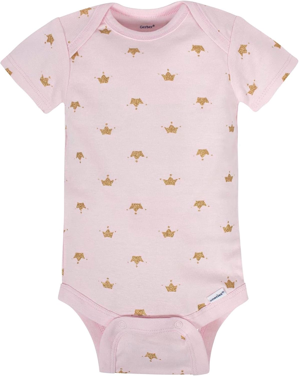 Detalle de Gerber Baby Girls 8-pack Short Sleeve Onesies Bodysuits – Practical Everyday Essentials