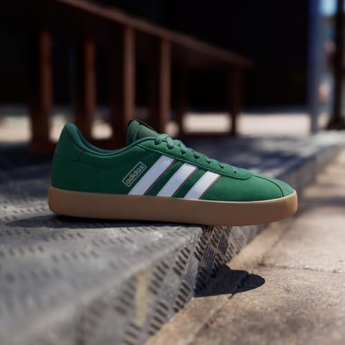 Thumbnail 2 de adidas VL Court 3.0 Shoes para hombre | Dark Green/Cloud White/Burgundy