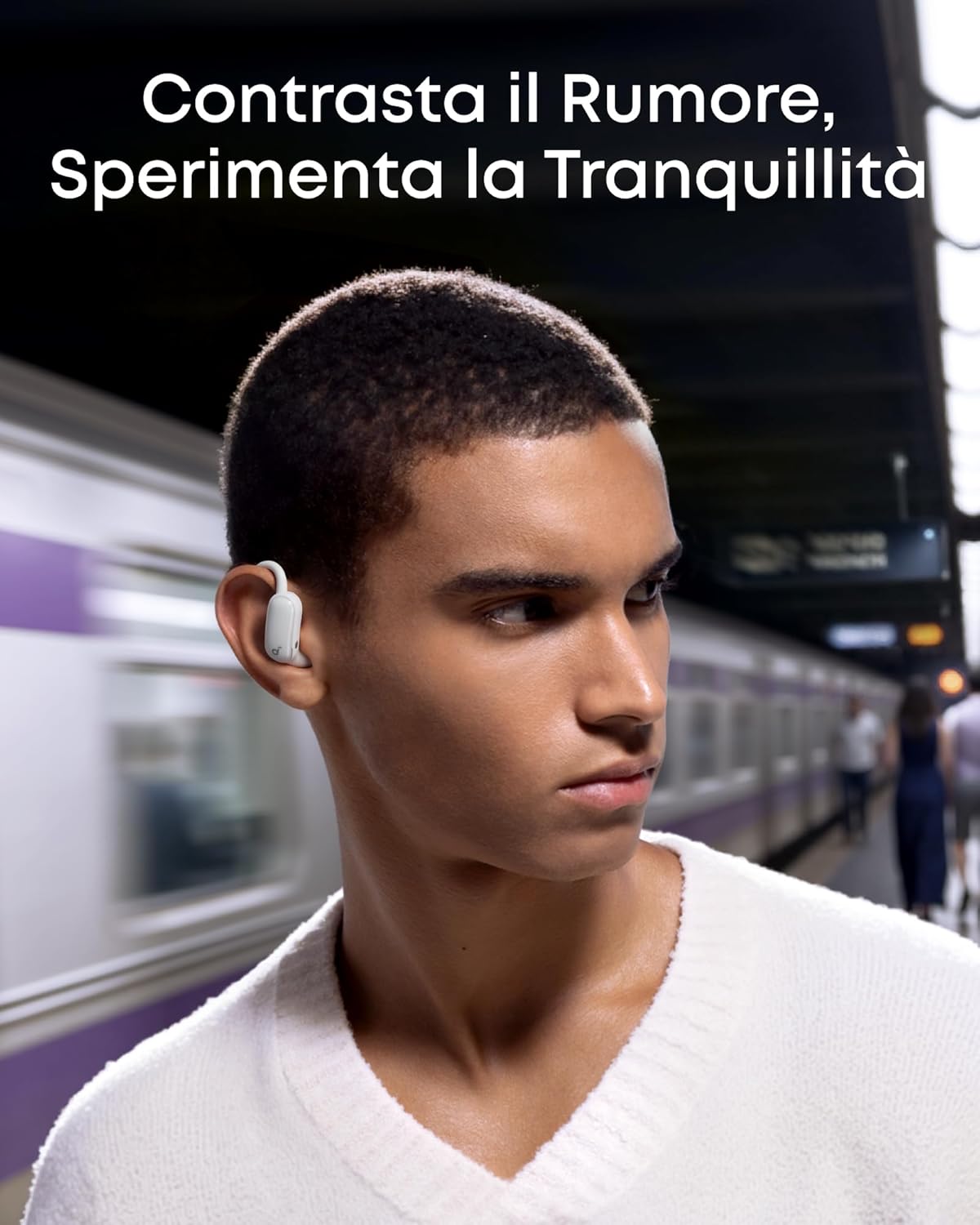 Thumbnail 3 de Soundcore AeroFit 2 Pro by Anker: auricolari open-ear con ANC, ganci regolabili e ricarica wireless