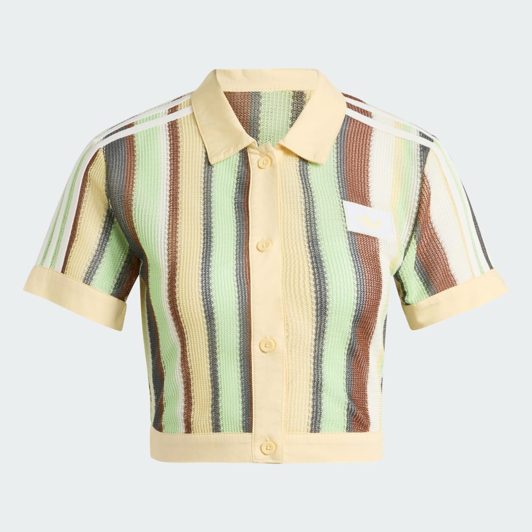 Thumbnail 3 de POLO ADIDAS ORIGINALS SUMMER GLOW STRIPED CROPPED