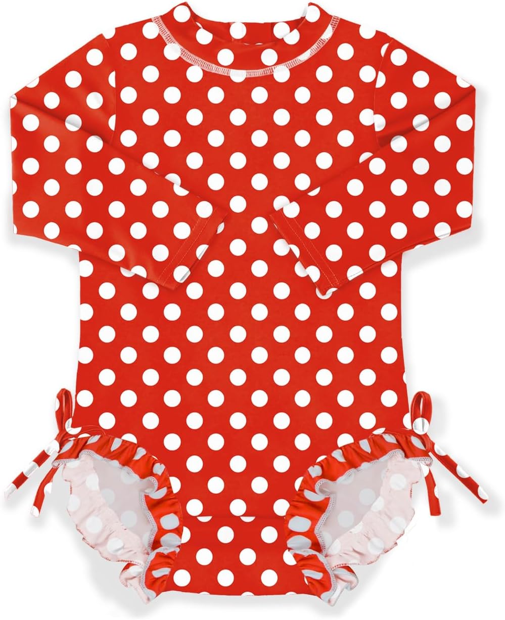 Thumbnail 6 de BesserBay Baby Mädchen Rash Guard Einteiler UPF 50+ Langarm – 0–36 Monate