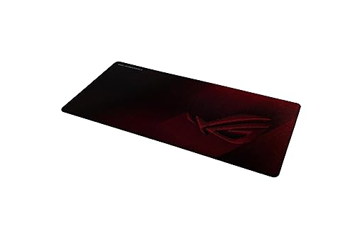 Detalle 2 de ASUS ROG Scabbard II XXL: tappetino gaming XXL 900 x 400 mm, nero/rosso