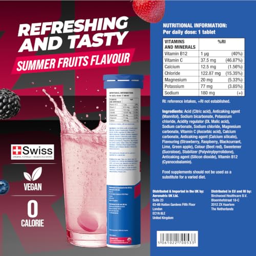 Thumbnail 6 de Fast&Up Reload Zero Electrolyte Tablets – Summer Fruits, 100 Tablets