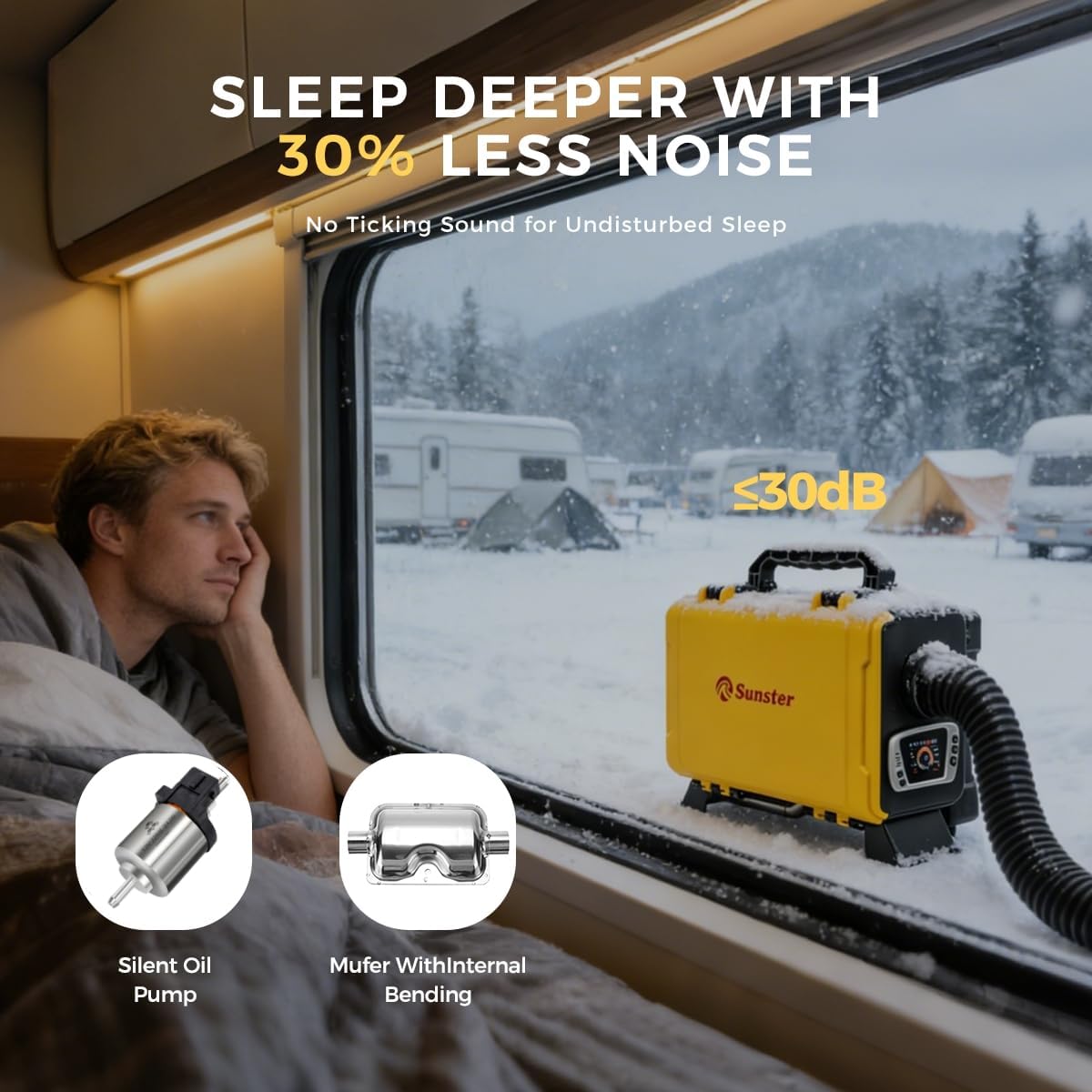 Thumbnail 6 de HTB1 8KW diesel air heater 12V/240V with Bluetooth