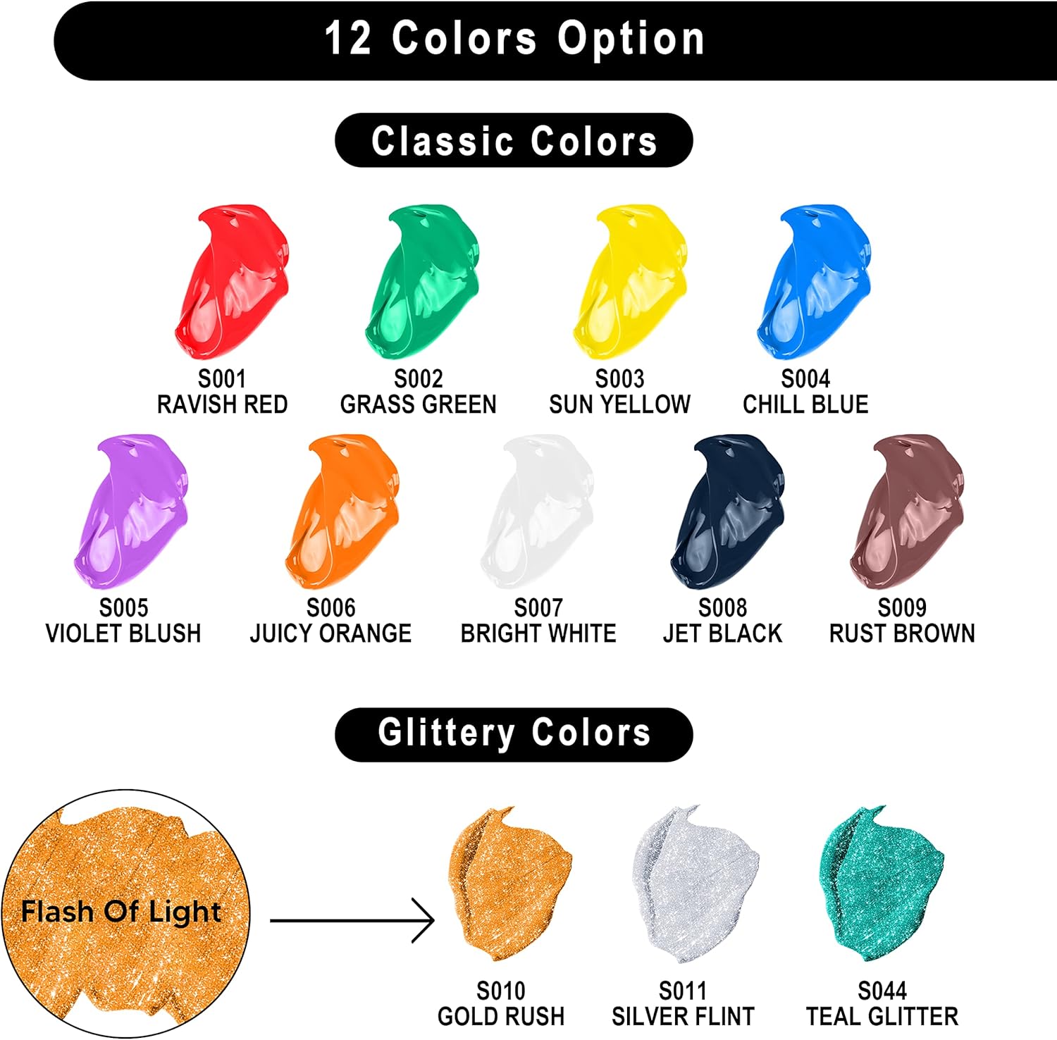 Thumbnail 1 de JOYIN 12PC Washable Kids Tempera Paint Set with 6 Brushes, Palettes & Clean Bucket (2 oz each)