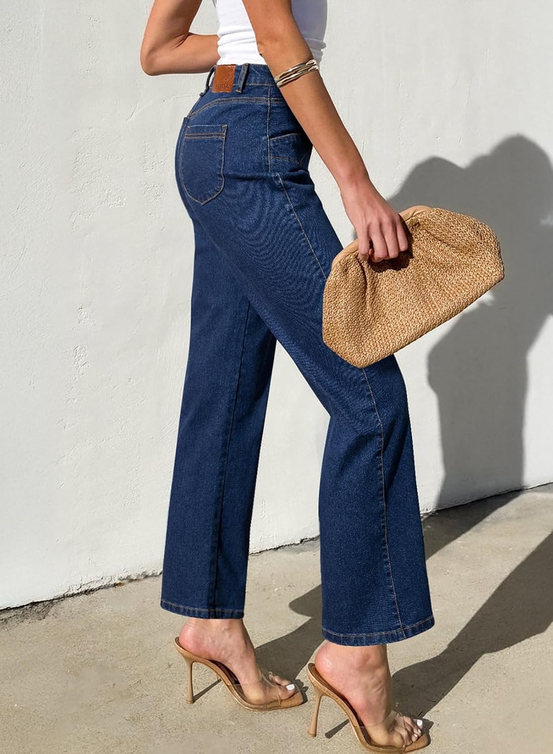 Detalle 2 de Sidefeel Straight Leg Ankle Jeans 27.36