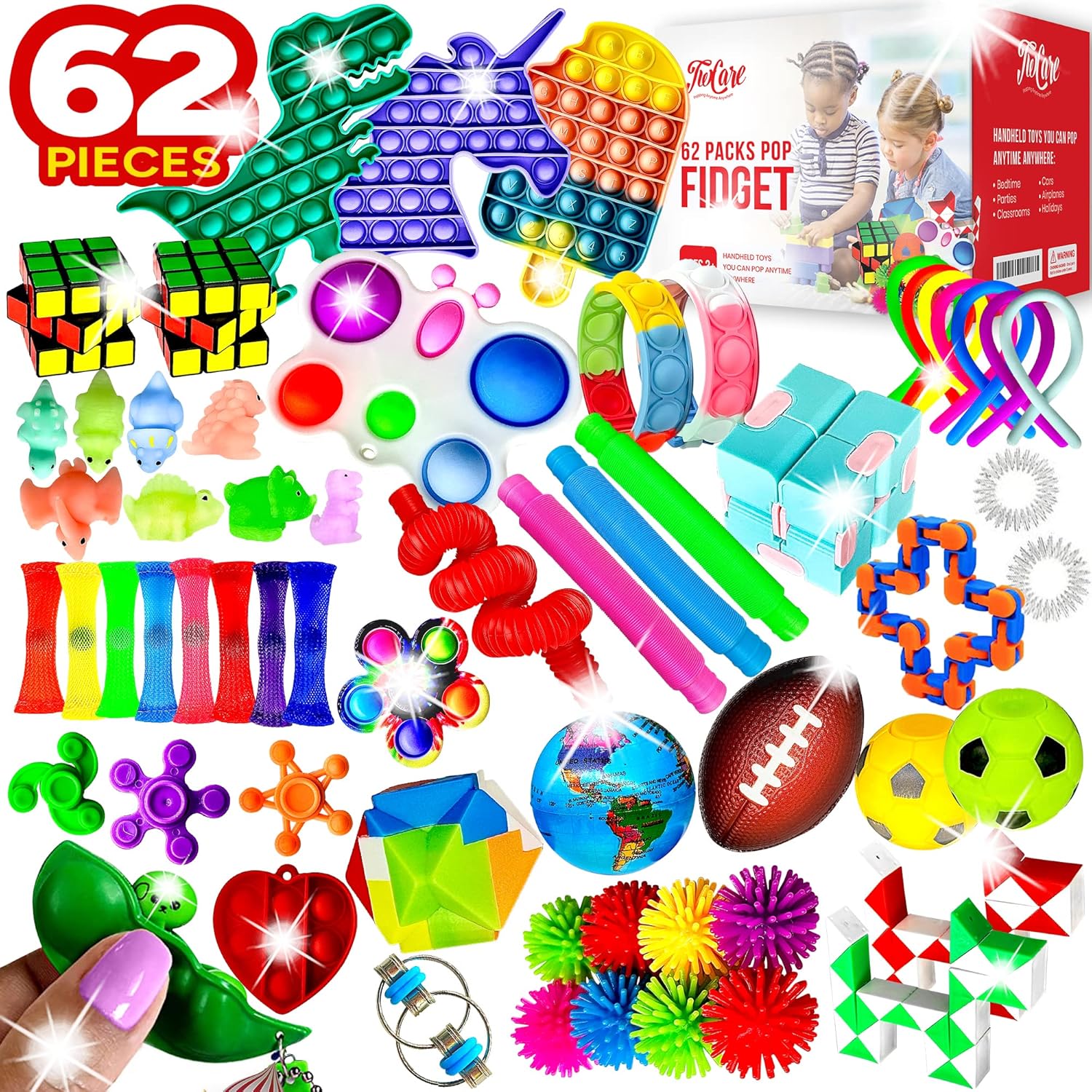 Thumbnail 6 de TwCare 160-Piece Fidget Toys Party Favors Pack (Randomly Selected) for Kids and Adults
