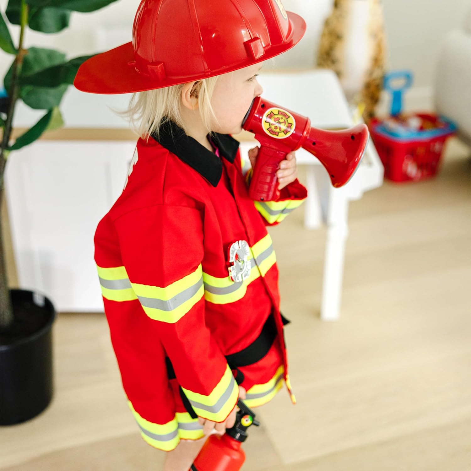 Thumbnail 5 de Melissa & Doug Fire Chief Costume 3-5 ๐ญ