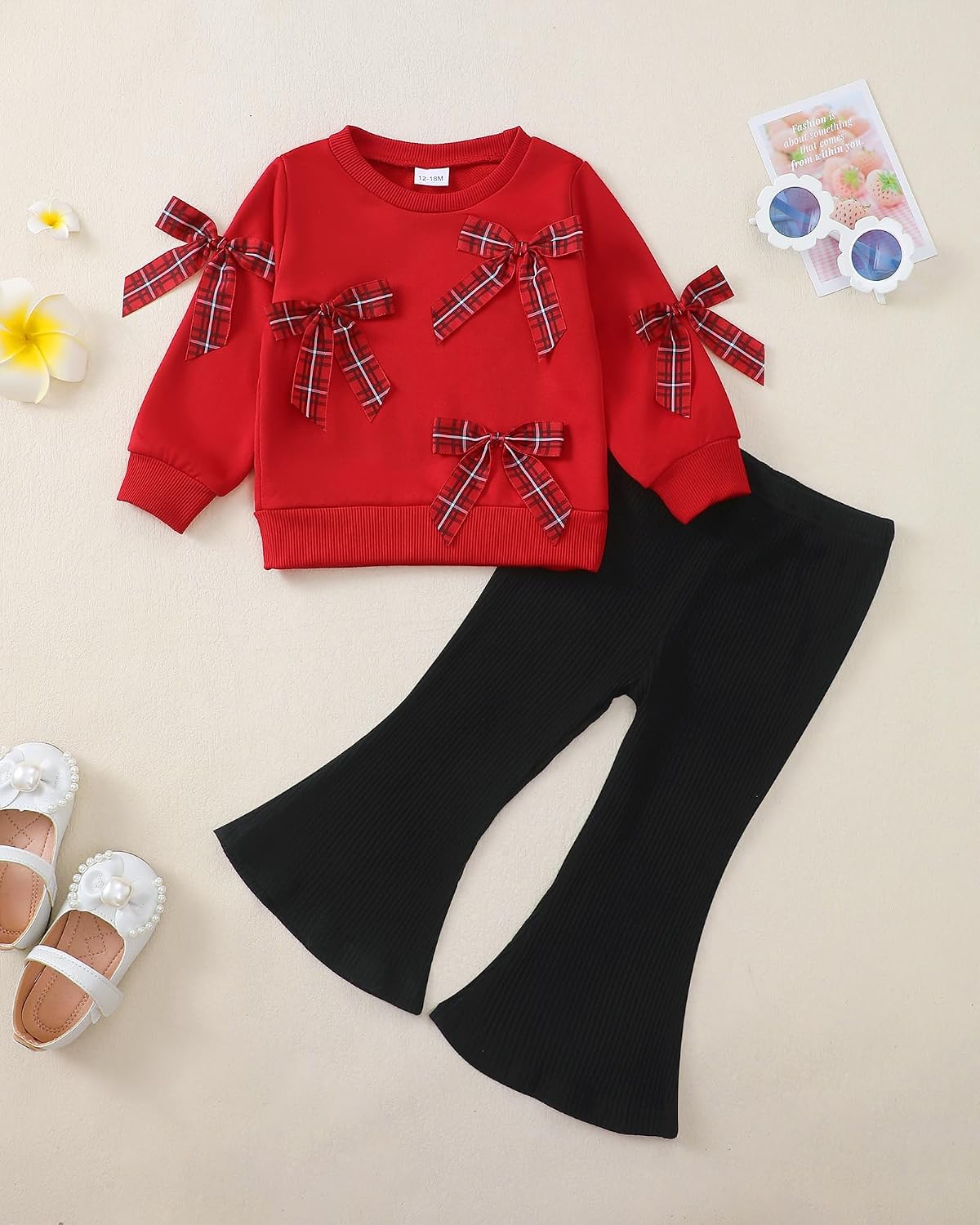 Detalle de Saeaby Girls Outfit Set, 2-Piece