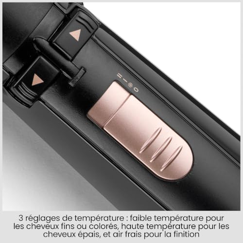 Thumbnail 7 de BaByliss AS200E Dry, Straighten and Style : sèche-cheveux rotatif avec 4 accessoires interchangeables