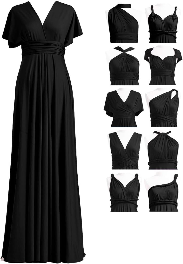 Thumbnail 6 de 72styles Multiway Bridesmaid Dress, Maxi – Soft, Stretchy, and Versatile