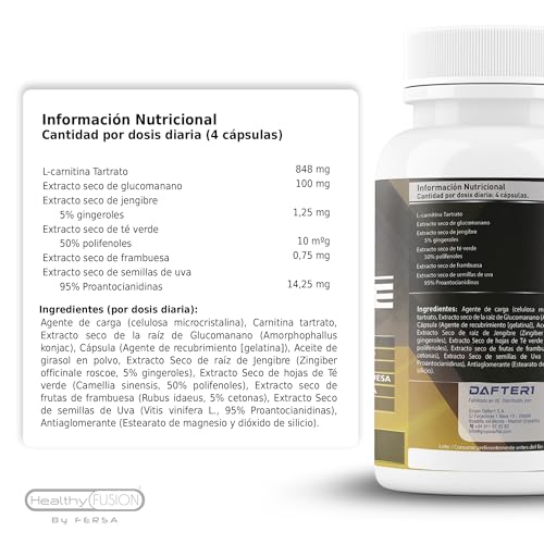 Thumbnail 7 de Healthy Fusion TermoXtreme: Pastillas adelgazantes con acción termogénica y saciante