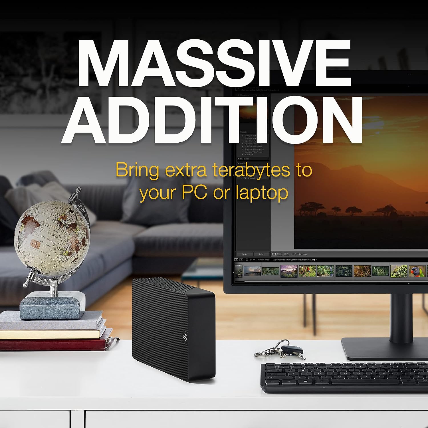 Detalle 2 de Seagate Expansion STKP16000400 16TB 3.5インチ 外付けHDD USB 3.0