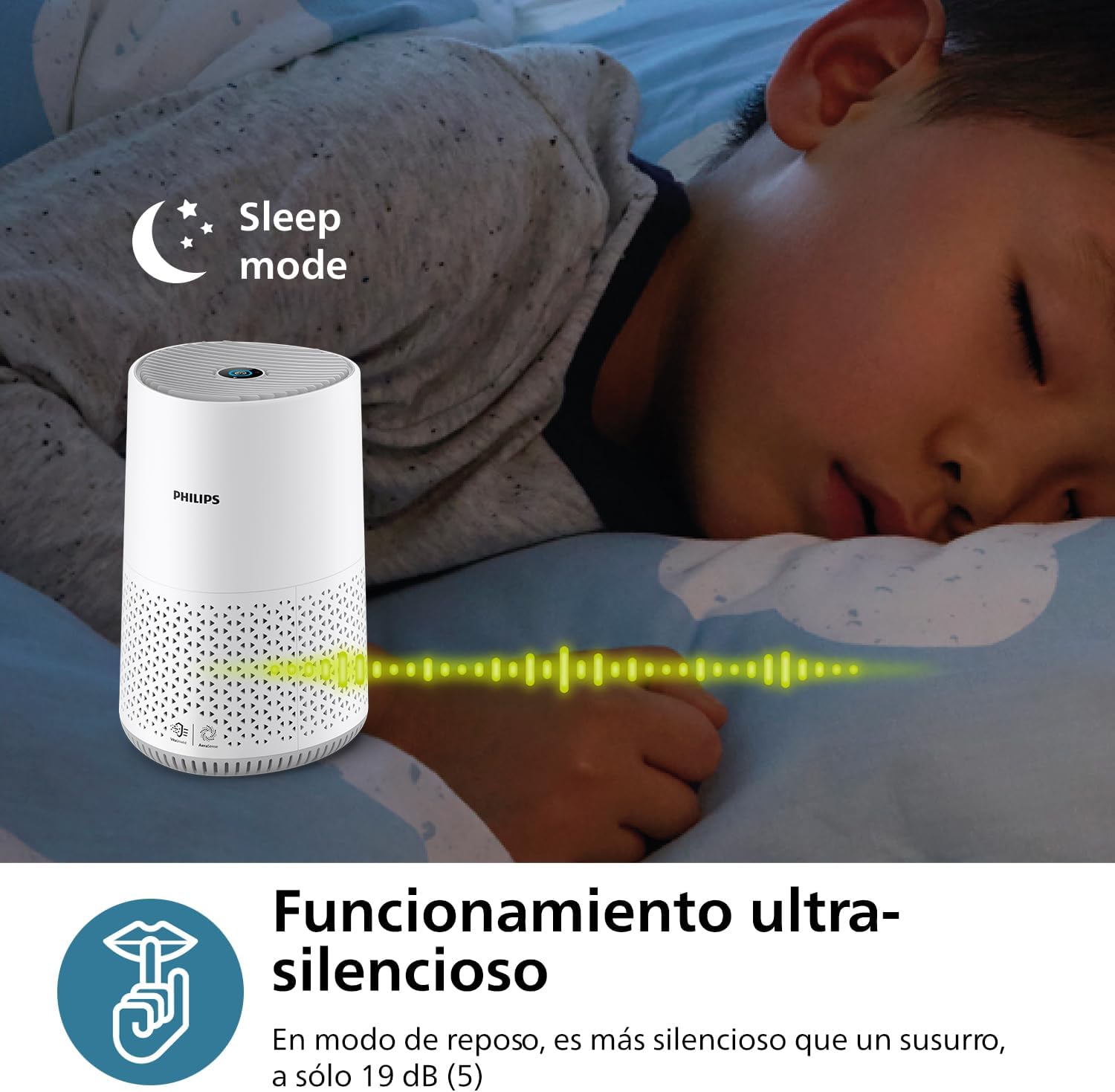 Thumbnail 6 de Philips Purificador de Aire Serie 600 AC0651/10: purificación eficiente para estancias de hasta 44 m²